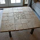 Stone Glass Table